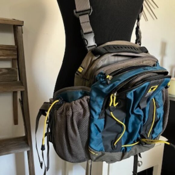 Mountainsmith CAIRN II Lumbar Large Capacity Waist Pack Gray & Blue Men/Unisex - Picture 8 of 12